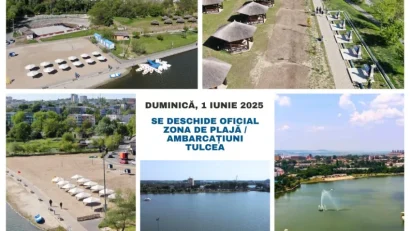 TULCEA: Se redeschide plaja de la Lacul Ciuperca