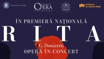 „Rita”, prezentată de Orchestra de Cameră Radio la Bucharest Opera Festival