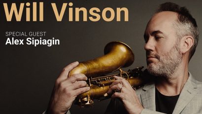 Saxofonistul și compozitorul Will Vinson, invitat al Big Band-ului Radio România