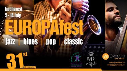 BUCUREȘTI: EUROPAfest 2025 începe pe 4 iulie cu Jazz at the Palace
