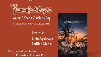 Lansare de carte, la Muzeul Unirii din Iași
