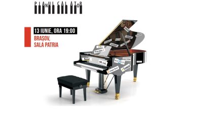 Pianistul Horia Mihail și Turneul Pianul Călător – Passion ajung la Brașov