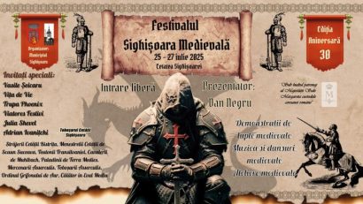 Festivalul Sighişoara Medievală, între 25 şi 27 iulie