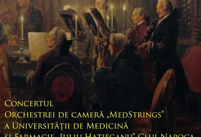 Orchestra de cameră a Universității de Medicină și Farmacie „Iuliu Hațieganu”, concert la Aula Universității Transilvania din Brașov Orchestra de cameră a Universității de Medicină și Farmacie „Iuliu Hațieganu”, concert la Aula Universității Transilvania din Brașov