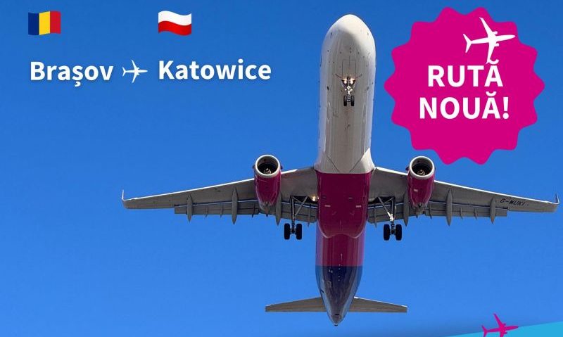 O nouă destinație de pe Aeroportul Internațional Brașov-Ghimbav O nouă destinație de pe Aeroportul Internațional Brașov-Ghimbav
