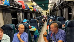 Circulația trenurilor pe ruta Constanța – Mangalia se reia temporar