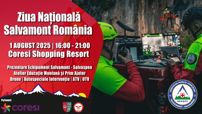 BRAȘOV: Demonstrații și activități educative, de Ziua Națională Salvamont BRAȘOV: Demonstrații și activități educative, de Ziua Națională Salvamont