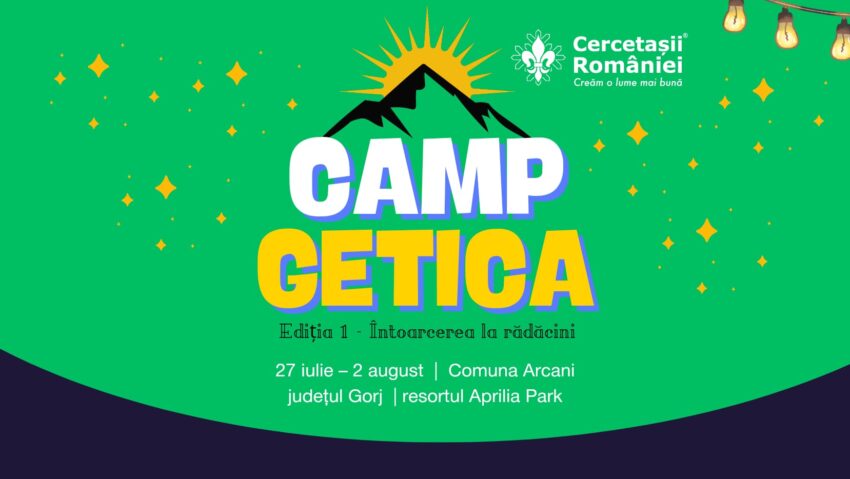 GORJ: la Arcani începe Camp GETICA 2025