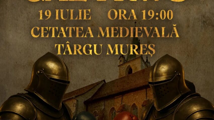 Gală de kickboxing în Cetatea Medievală din Târgu Mureș Gală de kickboxing în Cetatea Medievală din Târgu Mureș