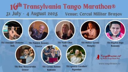Brașov: Transylvania Tango Marathon, în Piața Sfatului