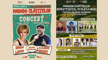 Tururi ghidate gratuite la Parada Clătitelor de la Moneasa