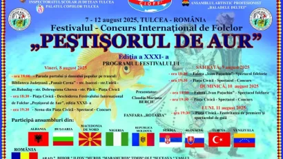 TULCEA: Festivalul „Peștișorul de Aur”, la ediția a XXXI-a
