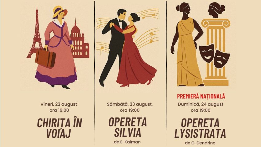 TULCEA: Festivalul Internațional de Muzică și Teatru – De la opereta Silvia la Lysistrata TULCEA: Festivalul Internațional de Muzică și Teatru – De la opereta Silvia la Lysistrata