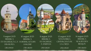 „Catedralele sunetului”, în biserici fortificate din Brașov