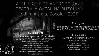Atelierele de Antropologie Teatrală „Cătălina Buzoianu”, la Socolari