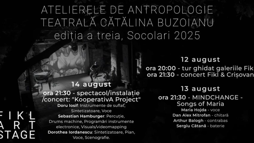 Atelierele de Antropologie Teatrală „Cătălina Buzoianu”, la Socolari Atelierele de Antropologie Teatrală „Cătălina Buzoianu”, la Socolari
