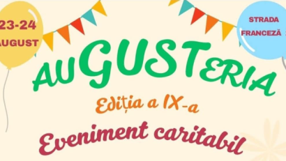 Târgul caritabil „AuGUSTeria” revine în Capitală