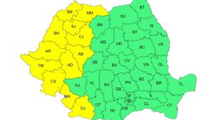 Vestul României, sub cod galben de caniculă