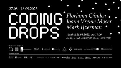 BUCUREȘTI: Puncte de confluență între artă și știință, în expoziția Coding Drops
