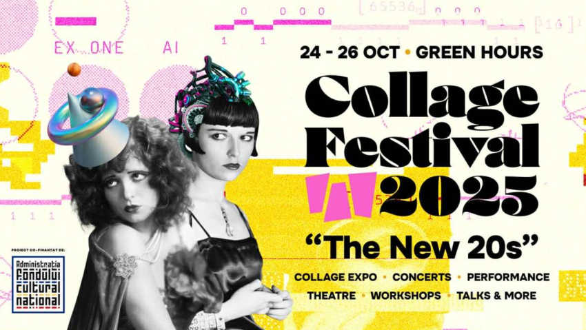 Collage Festival 2025: Viniluri, foarfece, gustări și muzică bună Collage Festival 2025: Viniluri, foarfece, gustări și muzică bună
