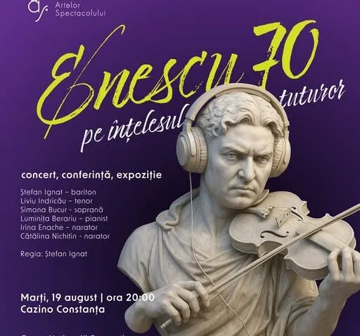 SEAS 2025 | „Enescu pe înțelesul tuturor”, la Cazinoul din Constanța