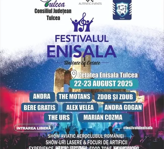 TULCEA: Festivalul „Enisala – Unitate la cetate” revine cu a treia ediție