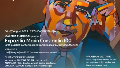 Vernisajul Expoziției de artă „Marin Constantin 100”, la Cazinoul din Constanța