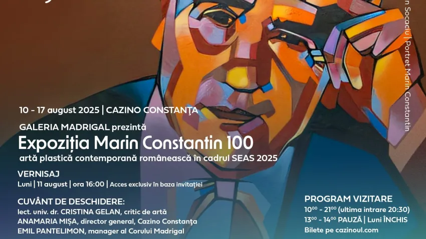 Vernisajul Expoziției de artă „Marin Constantin 100”, la Cazinoul din Constanța Vernisajul Expoziției de artă „Marin Constantin 100”, la Cazinoul din Constanța