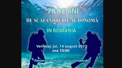 CONSTANȚA: Expoziția 70 de Ani de Scafandrerie Autonomă în România