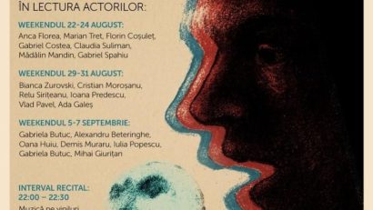 Brașov: „Poezia de la miezul nopții”, în Piața Teatrului