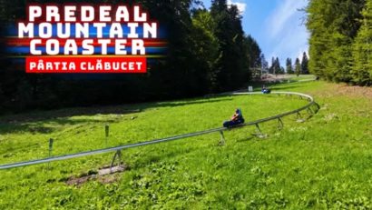 BRAȘOV: A fost inaugurată sania de vară de la Predeal