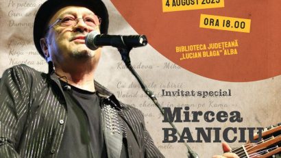 Seară cu Mircea Baniciu, la Biblioteca Județeană din Alba-Iulia