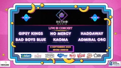 Retro Mania 2025 la Oradea: Gipsy Kings, Haddaway și Bad Boys Blue