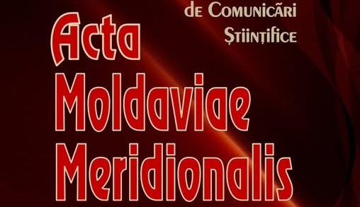 VASLUI: O nouă ediţie a Sesiunii de comunicări „Acta Moldaviae Meridionalis”