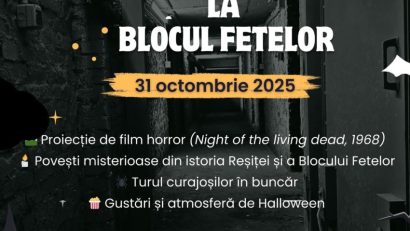 Halloween, la Blocul Fetelor din Reșița
