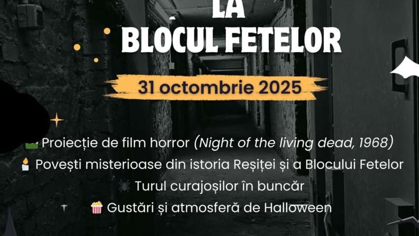 Halloween, la Blocul Fetelor din Reșița