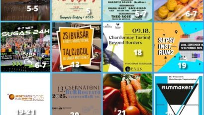 Covasna: Eva FilmMakers, Festivalul kurtoskalacs şi Zilele Sportive, în septembrie
