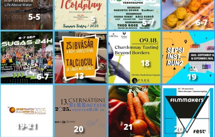 Covasna: Eva FilmMakers, Festivalul kurtoskalacs şi Zilele Sportive, în septembrie Covasna: Eva FilmMakers, Festivalul kurtoskalacs şi Zilele Sportive, în septembrie