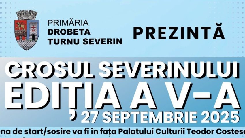 Înscrieri pentru Crosul Severinului 2025
