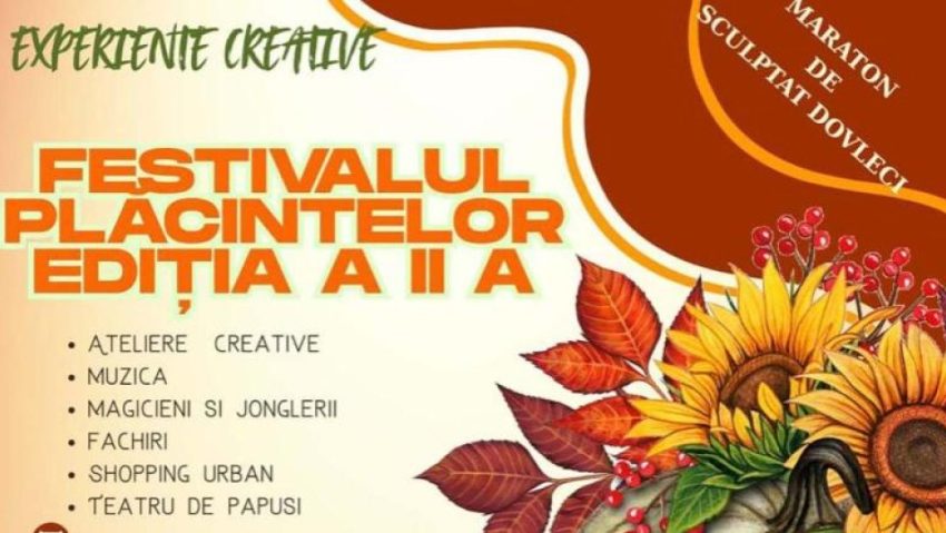 BRAȘOV: Festivalul Plăcintelor, la finalul lunii octombrie