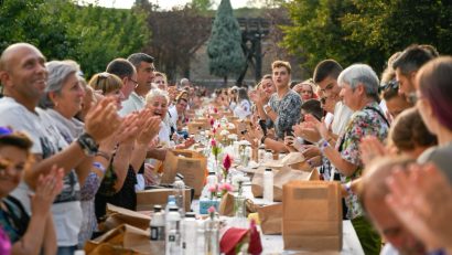 „Masa care unește” de la Alba Iulia, în Cartea Recordurilor