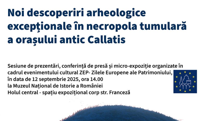 Noi descoperiri arheologice la Callatis, prezentate la Muzeul Național de Istorie a României