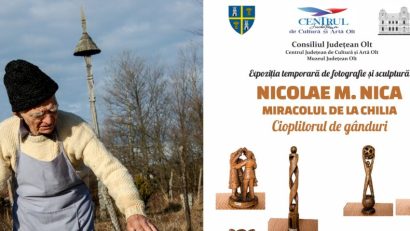 Slatina: „Miracolul de la Chilia. Cioplitorul de gânduri” – expoziție la Centrul Județean de Cultură și Artă