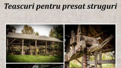 MARAMUREȘ: Teascurile de presat struguri pentru vin, prezentate publicului într-o expoziție