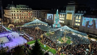 Pregătiri pentru Târgul de Crăciun de la Craiova