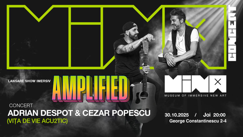 AMPLIFIED – The Immersive Rock Experience, în premieră la MINA