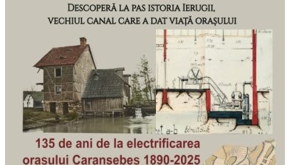 CARANSEBEȘ: Tur ghidat pe fostul traseu al Canalului Morilor