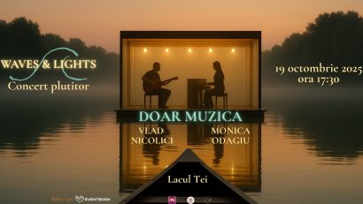 Waves&Lights: Muzica ce plutește pe Lacul Tei