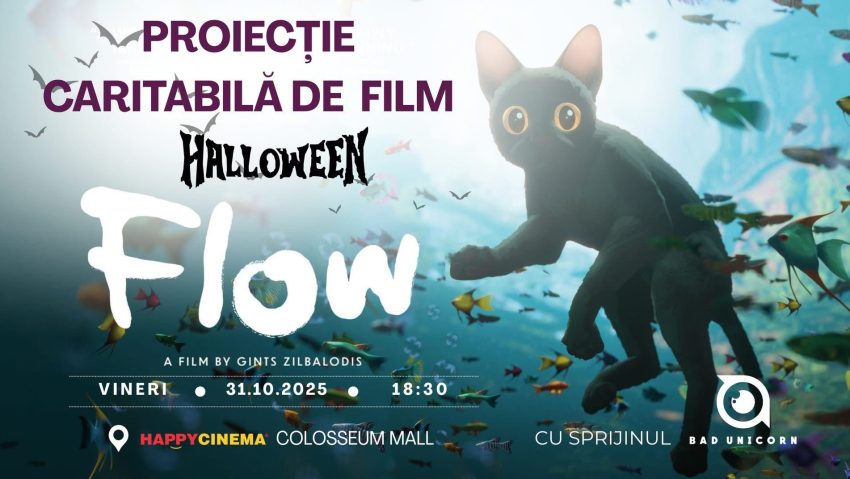 BUCUREȘTI: Proiecție caritabilă de film, de Halloween BUCUREȘTI: Proiecție caritabilă de film, de Halloween