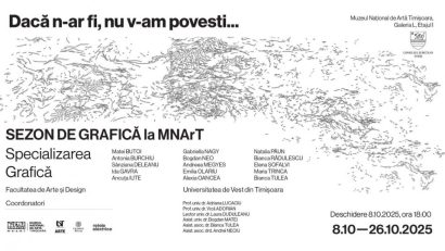 TIMIȘOARA: MNArT găzduiește expoziția de grafică și ilustrație de carte „Dacă n-ar fi, nu v-am povesti”